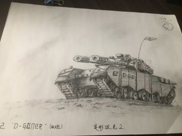 双炮“伪高清化”绘制（抱歉带了私货😓）
如有想看变坦中其他车的，可以在评论中回复
会挑选点名多的车画