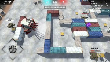 6战列舰叠罗汉组合
由于有了高度优势，下方主炮打地面敌人，上方主炮能打躲在集装箱上的敌人
双冷却舰炮简直爽到爆
下方战列舰能回血，死后上方战列舰替补，复活用弹簧归位后再次噩梦循环