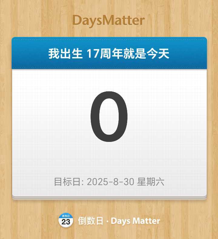 嘻嘻 生日截图
