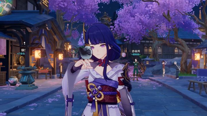#原神#雷神截图