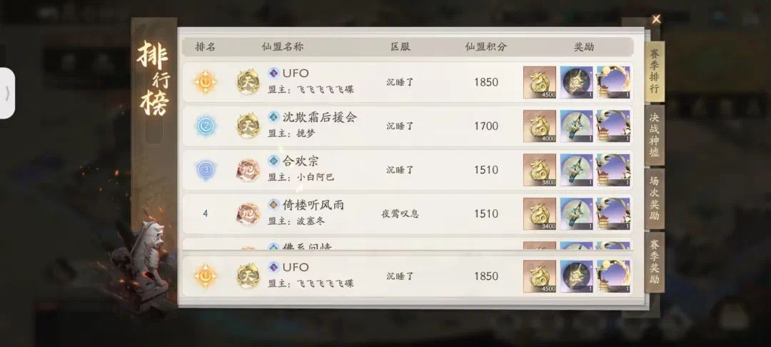 关于神墟：

以下给没打过的仙友一些参考：
1, 神墟开启时间：周一到周四每晚8-9点，周五到周日休战。每一周为一轮，对手重新匹配，8轮为一个赛季。
2, 关于出战次数：周一到周三8-9点一小时内可以出击15次，每天可以额外买8个神行令，20体力买一个，多8次出击次数。
3, 基本机制是打格子，相邻格子可以占领，格子会有守军，需要战斗，占领会有仙盟贡献和分数。
4, 队伍：一共可以组6支队伍，按现截图