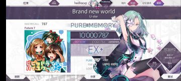 Brand new world ftr lv.7 理论值