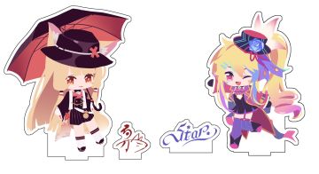 【同人周边】泉&琼安7cm幻彩亚克力立牌