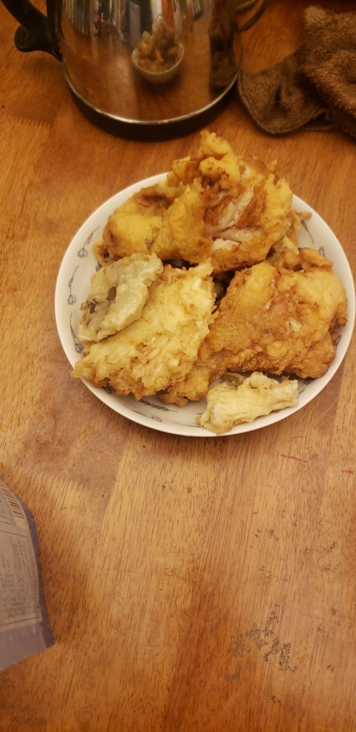 自己炸的土豆饼应该不会翻车吧截图
