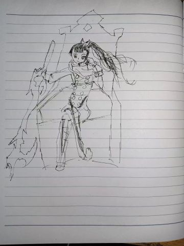 【桔梗应援】COS魔兽王的桔梗