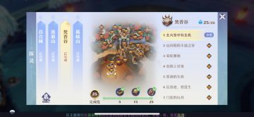 焚香谷、狐歧山，探灵位置。