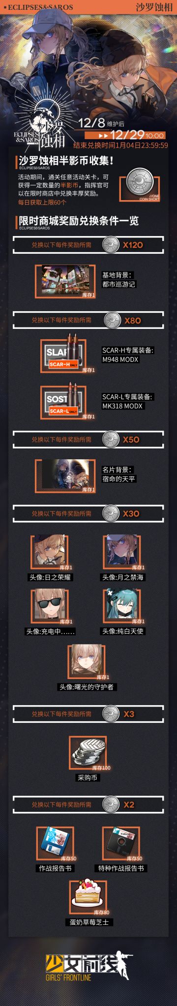 全新剧情活动：沙罗蚀相 奖励一览