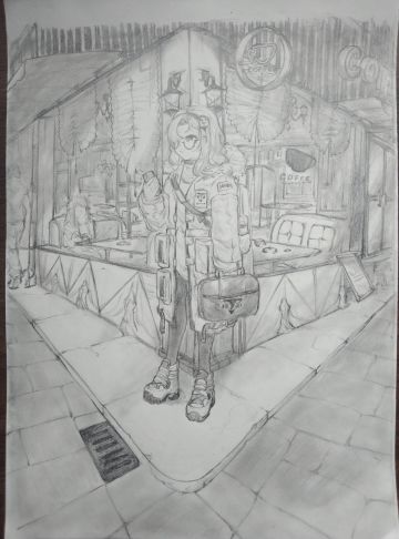 来喽，稻草人的图 摸（1/4）