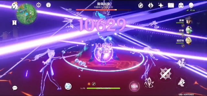 6命班尼特带刻晴打满深渊。 3截图