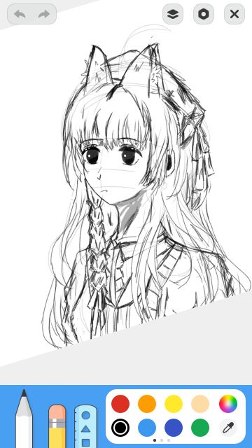 一些绘画草稿.（bushi）