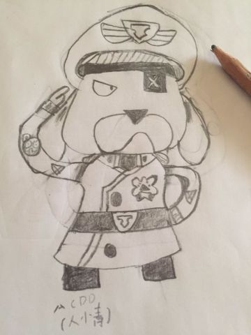 迷上画画的第二天