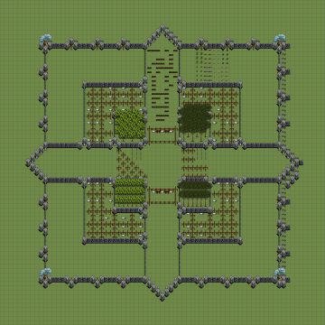 防御城门（只为守护那可怜的36格）