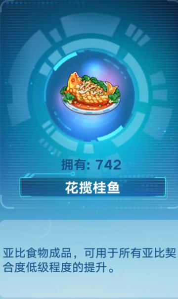 契合-食物的解析攻略