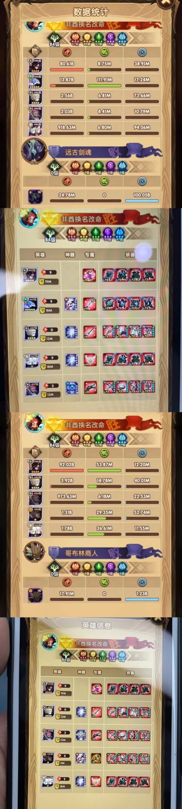 剑魂 哥布林打通的最新阵容