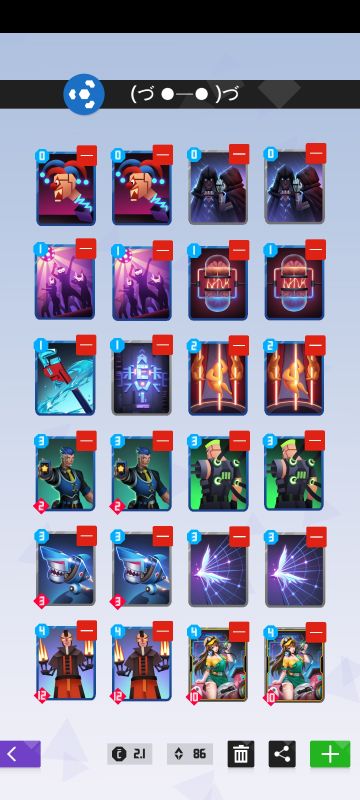 分享卡组(๑•̀ㅂ•́)و✧，强度还行