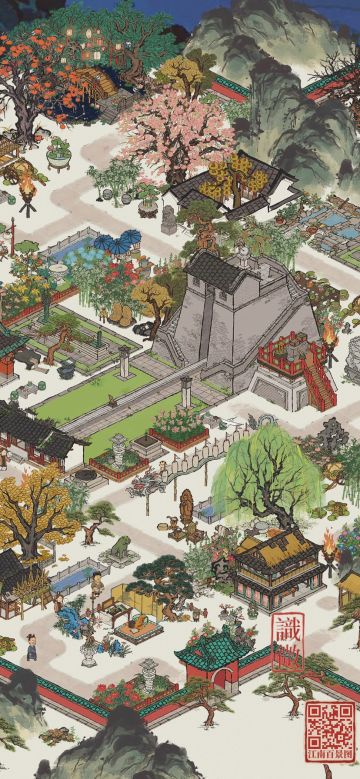 鸡鸣山全图布局｜星火不夜天