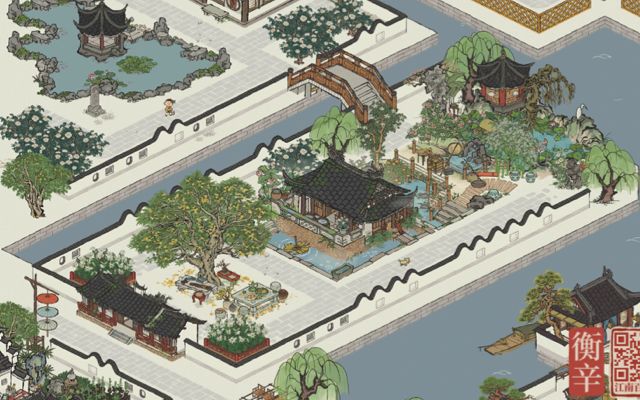 杭州府全城布局截图