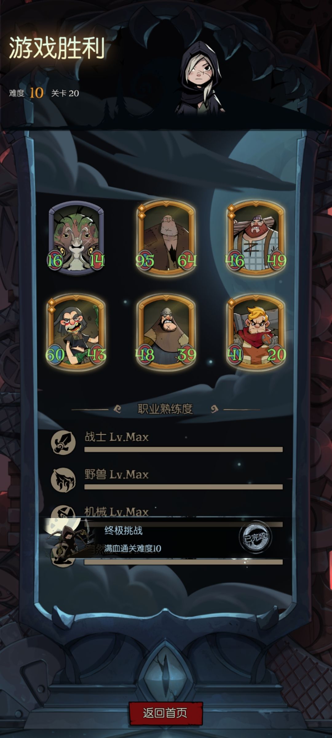 初始4种族满血通难度10截图
