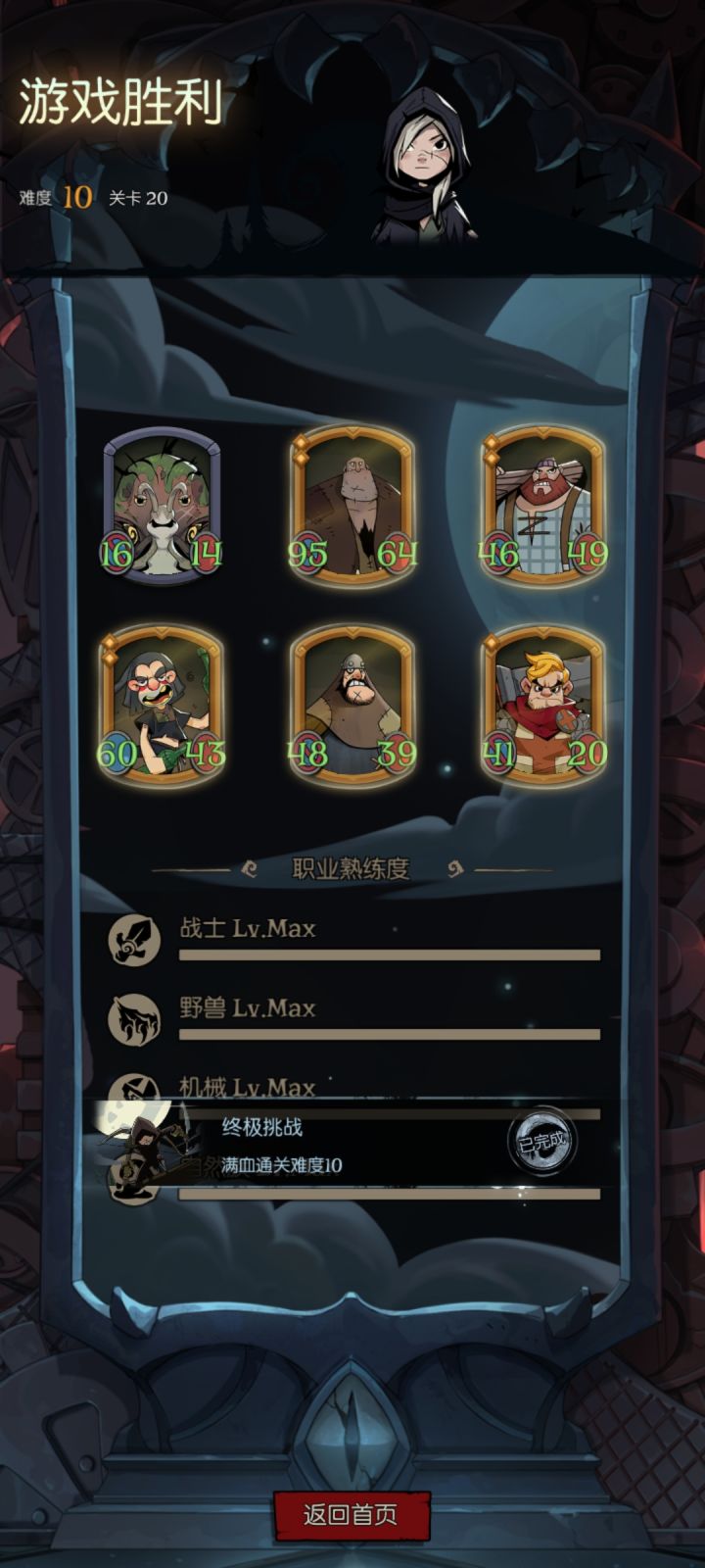 初始4种族满血通难度10截图