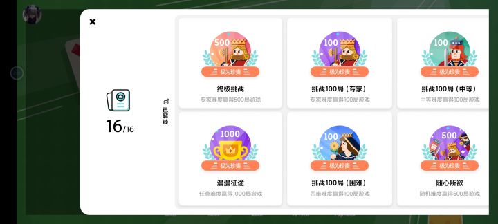已达成全成就截图