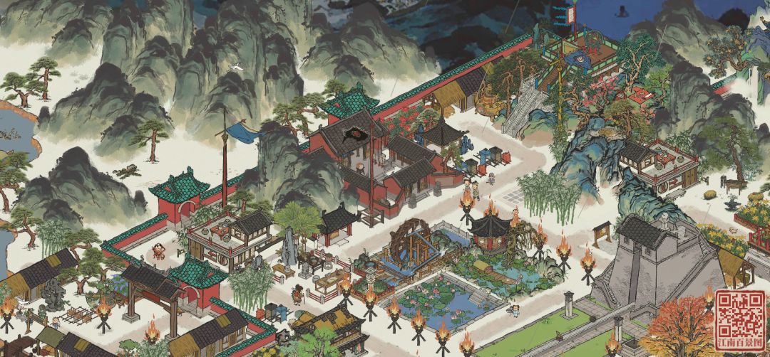 鸡鸣山布局（附地基图）截图