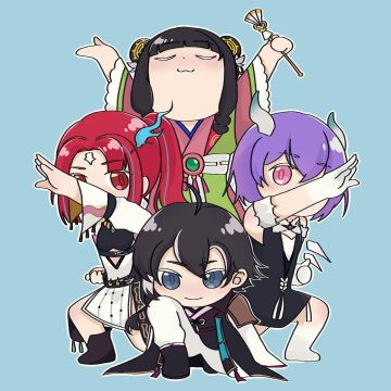 【同人绘画】魔法队，集结！