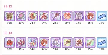 【三十六图】Rank17-5刷图建议，附在线文档，十七品装备刷取36图屯装建议【公主连结】