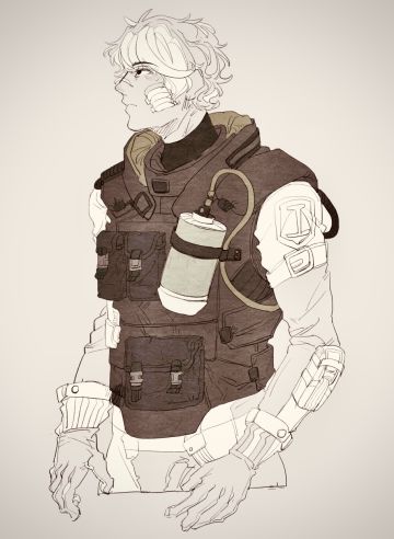 【同人画】斯玛特的功能背心