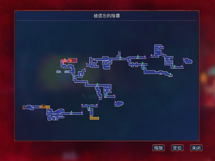 过不去了,找不到门,也没有蜘蛛符文截图