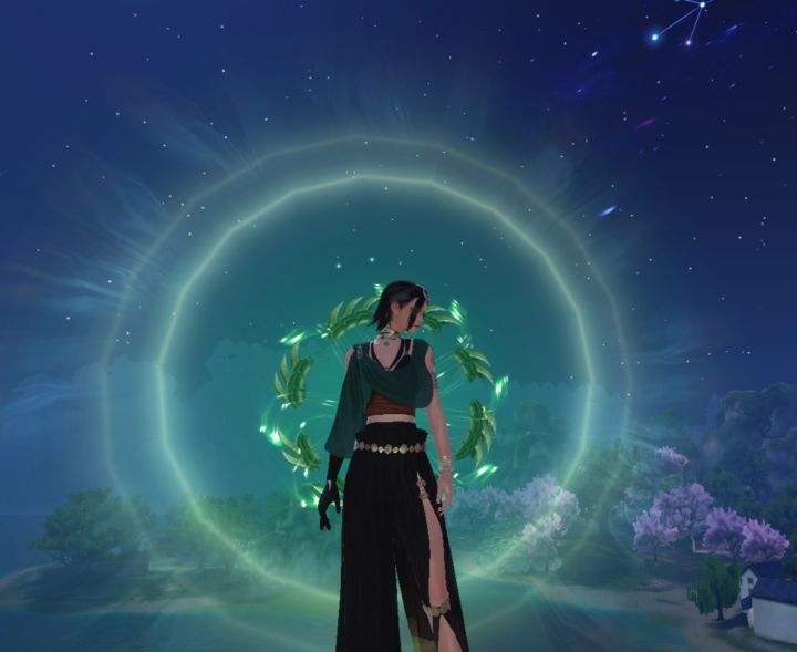 梯度服女菩萨（咱说的是这个捏脸啊）截图