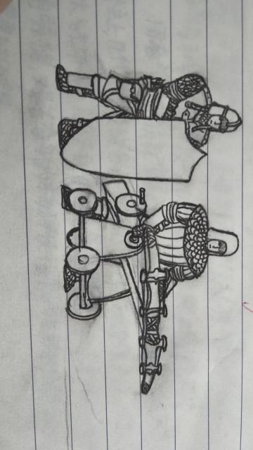 画个盾弩和重弩