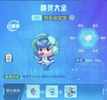 精灵图鉴-可乐冰宝宝