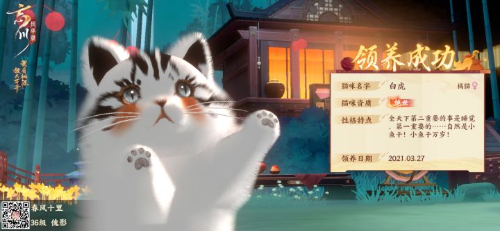我宣布我这是全游戏最好看的绝世猫！截图