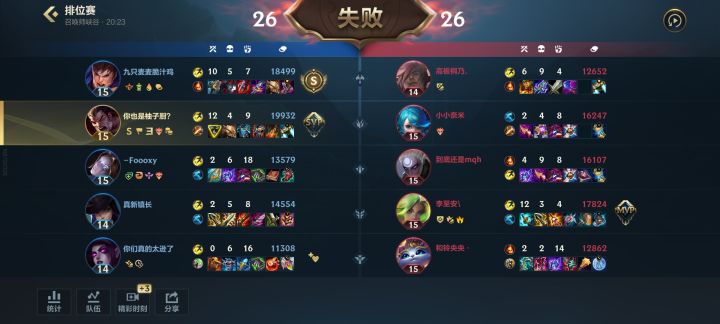 你游匹配机制这一块无人能敌😅截图