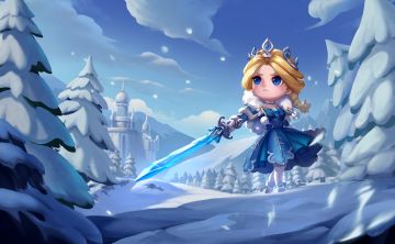 【爆料】冰雪公主强势回归！积木大炮主题皮肤上线！