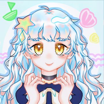 【猫游大头贴】es奈岐（附线稿）