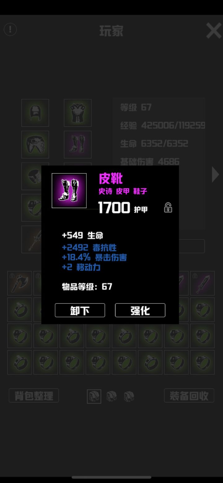 或许真的有行动力+1的装备截图