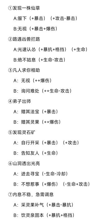 修真育灵攻略（持续更新ing）