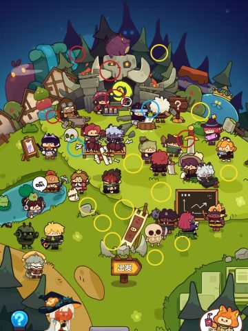 ~阿飘位置~共61个点位~