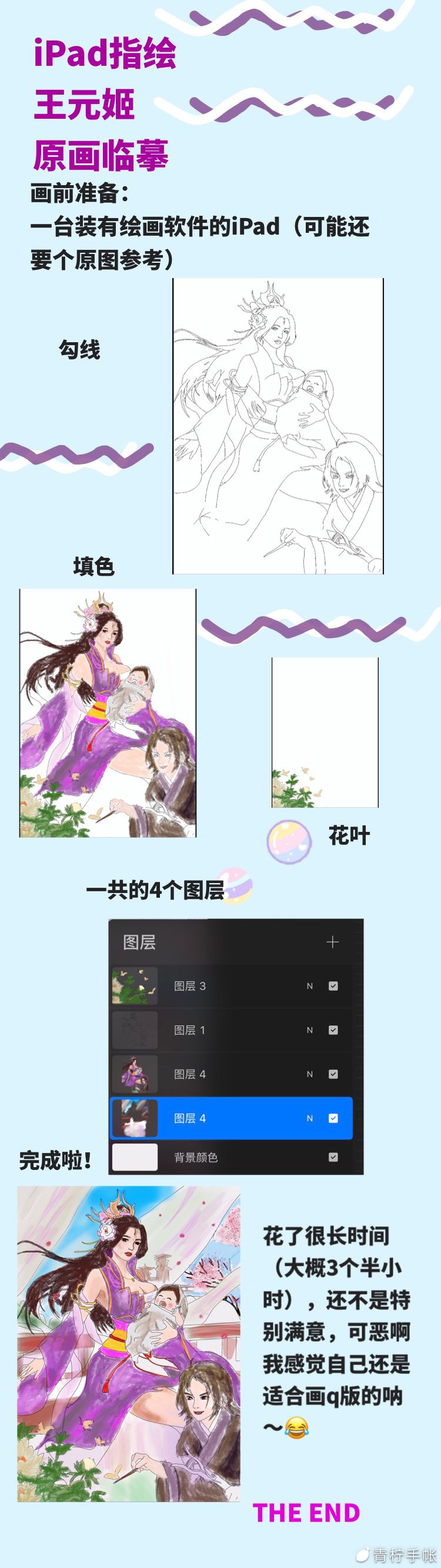 【媚儿指绘】王元姬截图