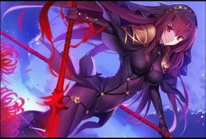 仿制角色【斯卡哈】〔丝滑半魔枪法〕