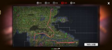 地图右下角电池位置去的路线