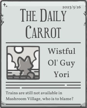 【糙翻】胡萝卜日报-伤感的尤里