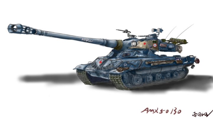 ＂法式火力＂--AMX50 130 ＂爵士＂截图