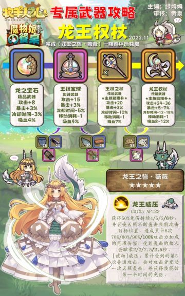 龙王权杖专属武器攻略