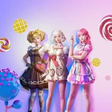 中秋节模式，宫殿为月宫里的一座建筑