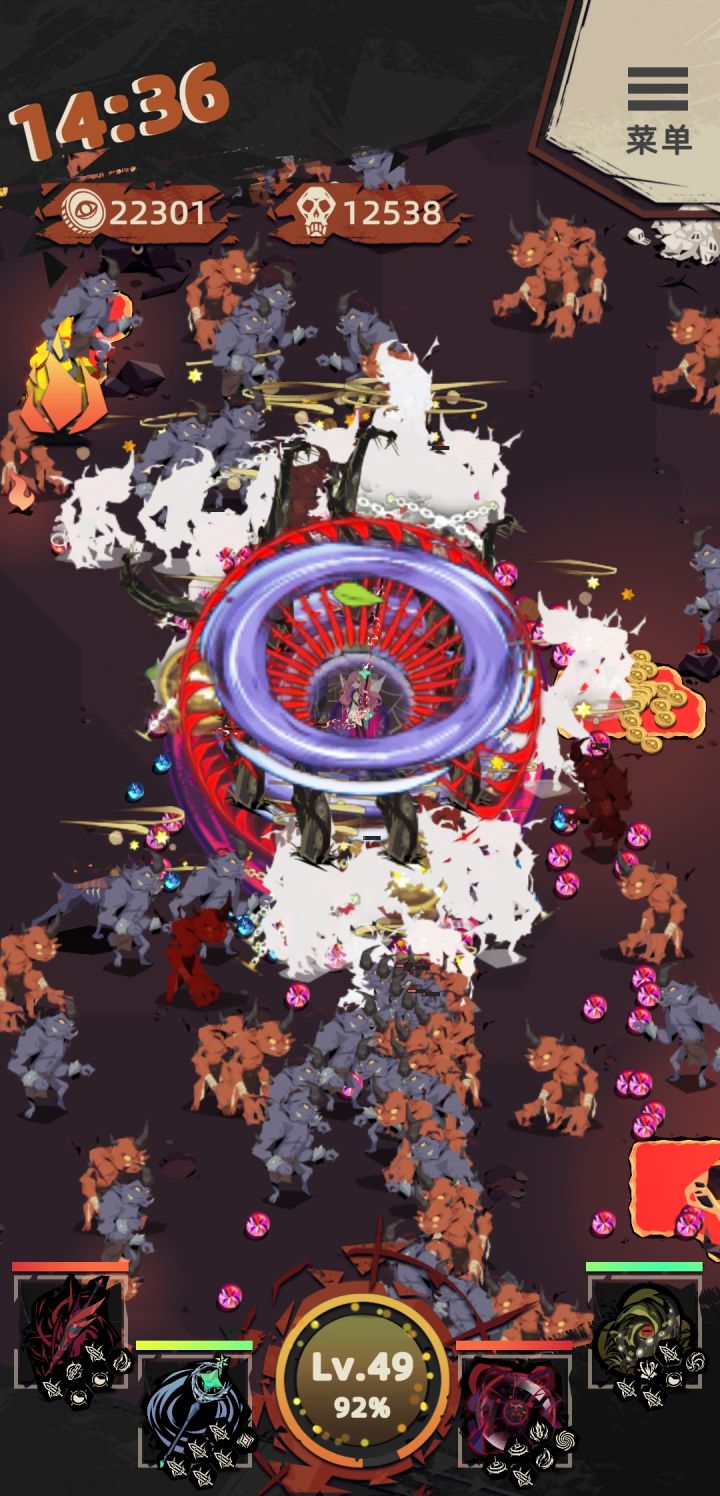 如果有无尽模式的话这应该就是最强组合吧,截图