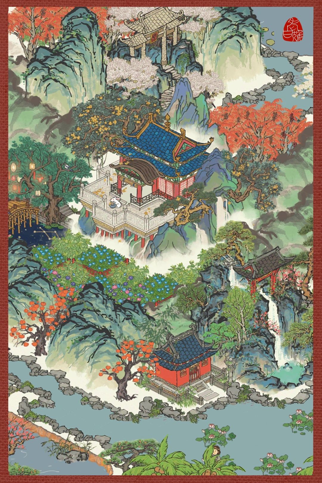 徽州府【西北角布局】截图