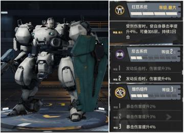 绝品机兵属性展示与适配机师（一测）