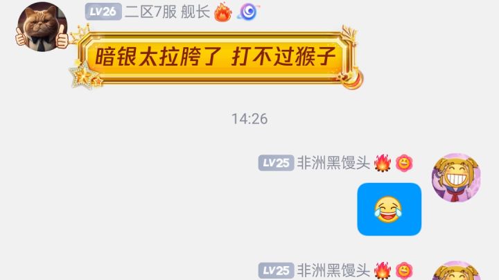 群里大佬反馈官方——暗系核心的韦尔斯尴尬地位(建议加强)截图